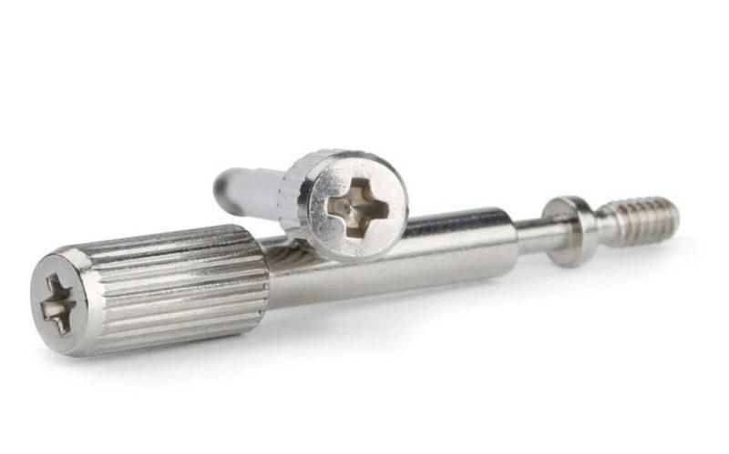 Manufacturer Stainless Steel Special Knurled Head Shoulder Screws with Step