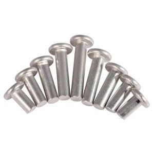 Open End Type Dome Head Aluminium Blind Pop Rivet with Groove