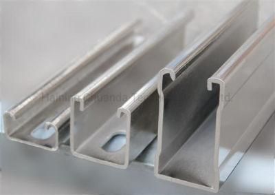Seismic Support System Galvanized U Section Slotted Support Channel