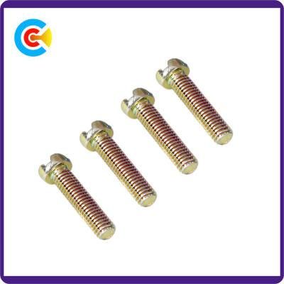 GB/DIN/JIS/ANSI Carbon-Steel/Stainless-Steel 4.8/8.8/10.9 Galvanizeddouble V Head Screw for Building
