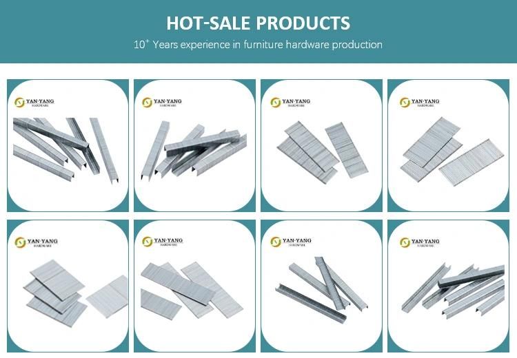Manufacturing Staples 16mm Length Furniture Hardware Staples 1416