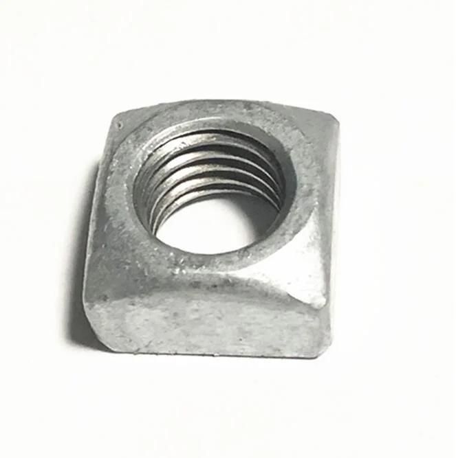 DIN557 Square Nuts, Zinc Plated, HDG
