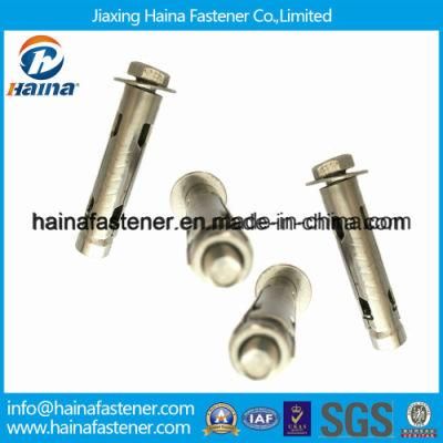 Carbon Steel Expansion Anchor Bolts/Standard Expansion Anchor Bolt/ Color Zinc Plated Carbon Steel Expansion Bolt/L Type Anchor Bolt
