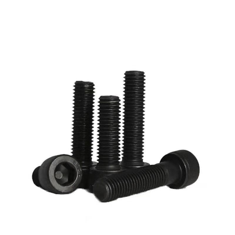 Black Bolt and Nut Hexagon Socket Screw DIN912 Hex Socket Bolt