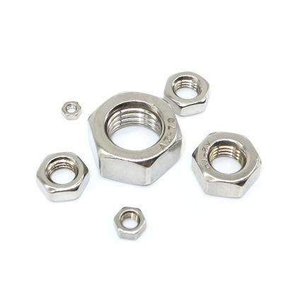 Stock Stainless Steel DIN 934 A2-70 M27 Hex Nut