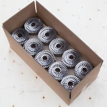 Screw Shank Coil Nail for Wooden Pallet and Frame in Size 2.5mm X 50mm
