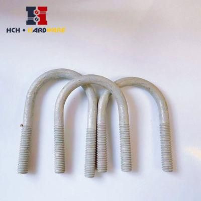 ASTM A307 Grade a HDG Round Bent U Bolt