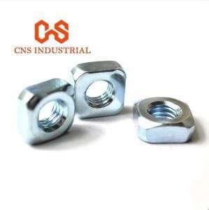 Wholesale Blue Zinc-Plated Carbon Steel Square Nut