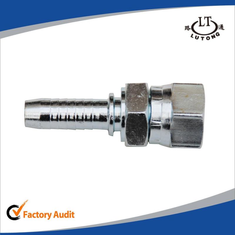 JIS Gas Female 60 Degree Cone Seat Single Hex Fitting