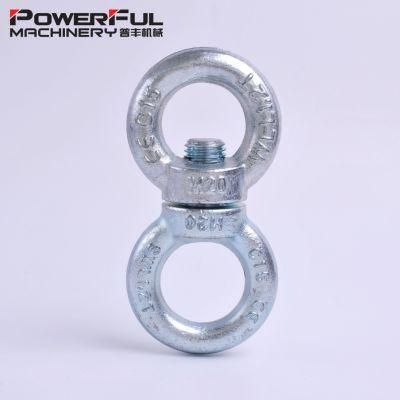 Galvanized DIN580 Carbon Steel Drop Forged Lifting Eye Bolt