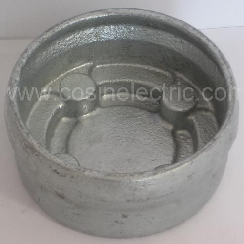 HDG Flange for Porcelain/ Polymer Insulator End Fitting