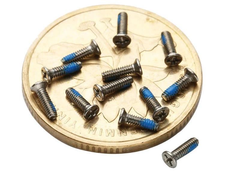 Stainless Steel Small Micro Flat Head Phillips Anti Loose Screw
