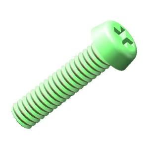 2016 Hardware Accessories Nylon Phillips Head Screw Plastic Bolts M4-16