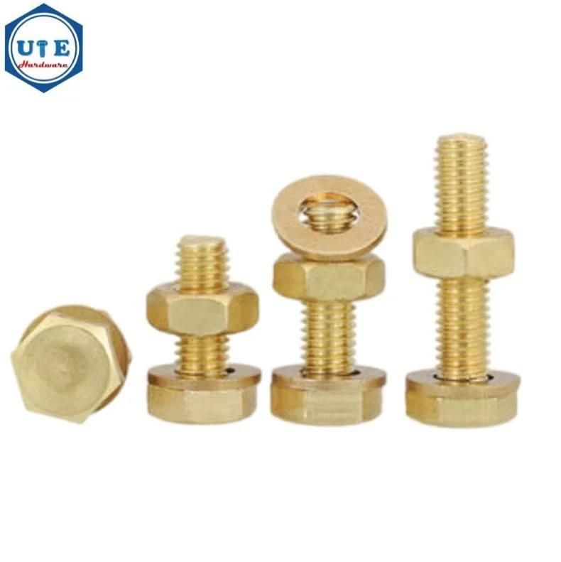 Stainless Steel Machine Screw /Brass/Hex Bolt and Nut and Flat Washer/Machine Screw with Cross Recess /Slotted Drives Machine Screw /Self Tapping Screw