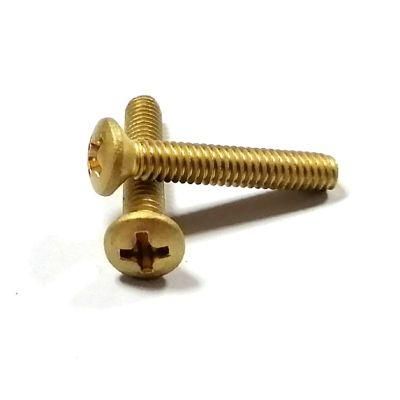 M4 M5 M6 Copper Oval Raised Countersunk Head Machine Screw