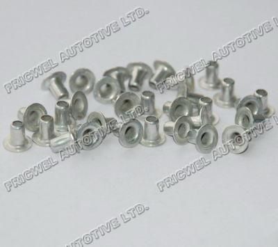Fricwel Auto Parts White Zinc Plating Clutch Facing Rivet Tubular Rivet Dbx-G