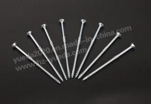 Straw Rope Nail Flat Head Chipboard U Double Thread Wood Construction Screws T17