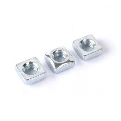 Factory Price M4 M6 M8 M10 Galvanized Square Lock Cage Nut Stainless Steel Cage Nut Stainless Steel Wing Nut DIN557 Square Nut