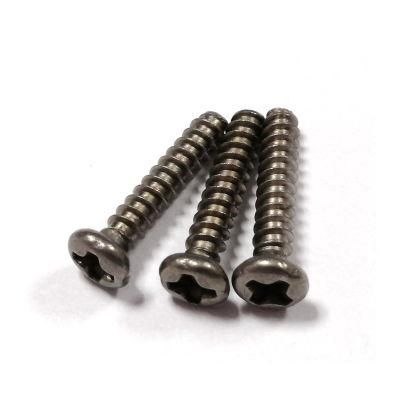 14.5mm Cross Pan Head Phillips M3 Titanium Screw Self Tapping Thread