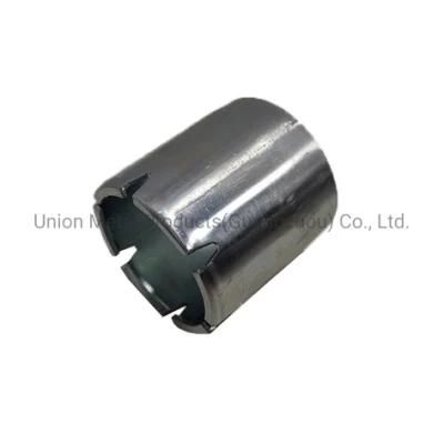 Machined Steel-Plated Ferrule Opening Stainless Steel Crimp Ferrule