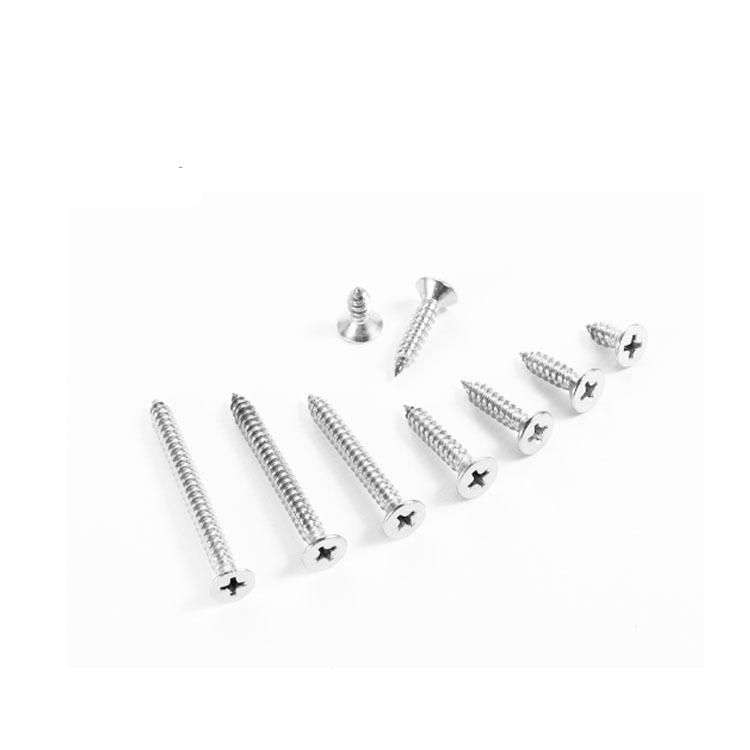 Phillips Flat Tapping Screw Stainless Steel