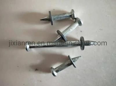 Galvanized Concrete Nails with Steel Washer