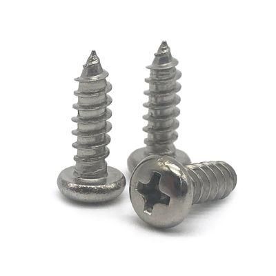 M2 M2.2 M2.5 M3 M3.5 M4 Galvanized Pan Head Torx Self-Tapping Screws for Plastic