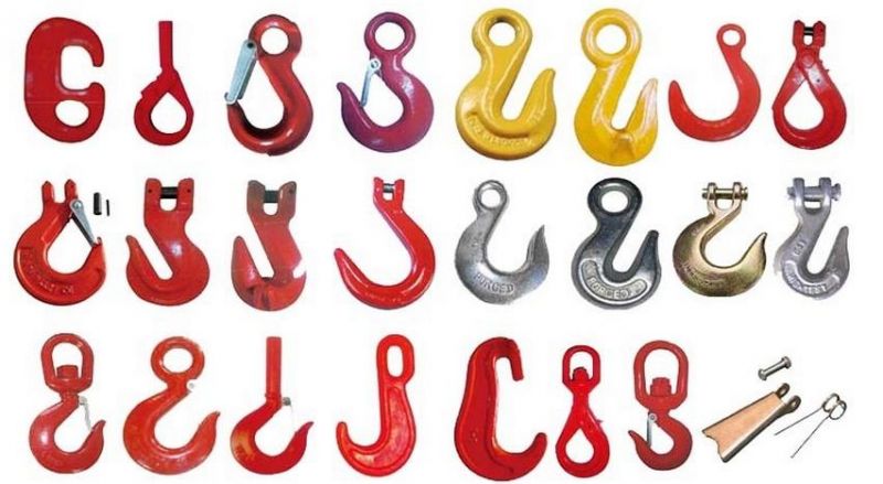 Red Powder Coated G80 Lifting Screw Point