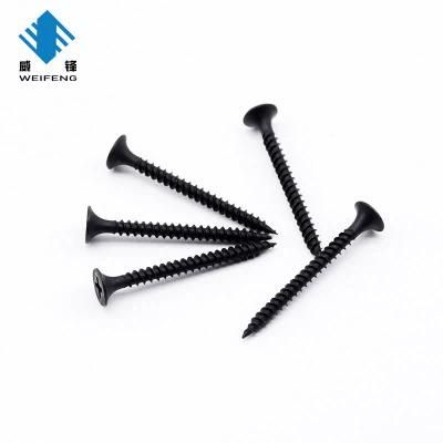 Bugle Black Phasphate OEM or ODM Screws Fine Thread Drywall Screw