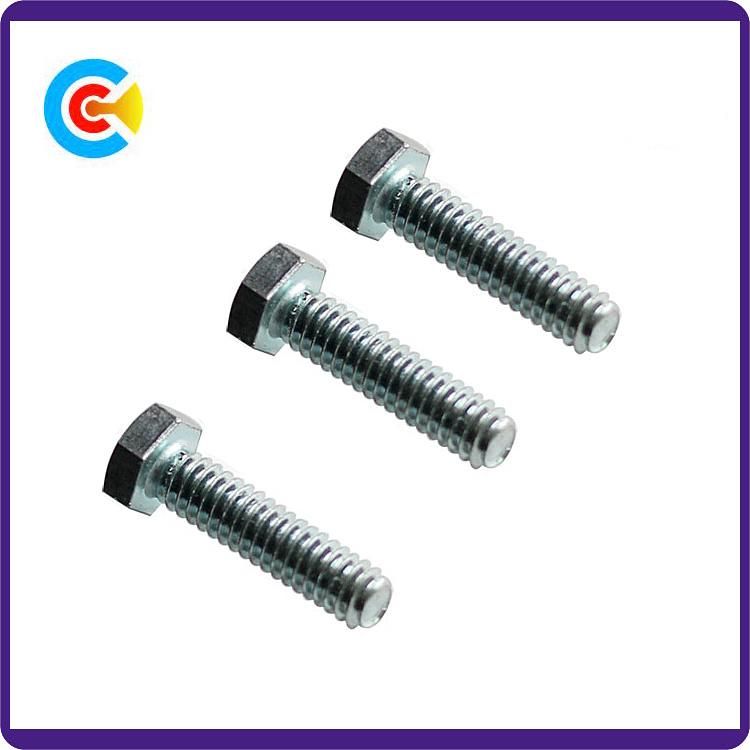 DIN/ANSI/BS/JIS Carbon-Steel/Stainless-Steel Hand Twist Flange Hexagonal Furniture/Kitchen/Cabinet Fixed Flange Screw