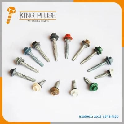 Hardware DIN7504K Roofing Screw/ Hex Washer Head Self-Drilling Screw