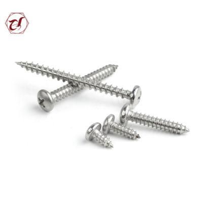 SS316L A2 Pan Head Screw 304 Tapping Screws