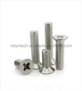 Fastener Stainless Steel Phillip Head Screw/Countersunnk Screw/Flat Head Screw M2-M6