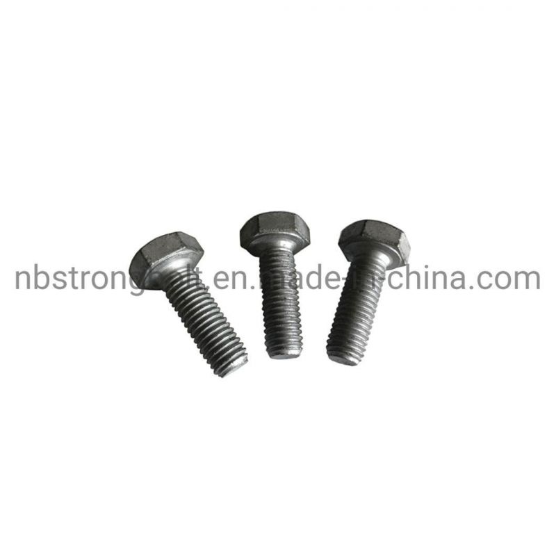 DIN933 8.8u ISO Fit HDG Bolt