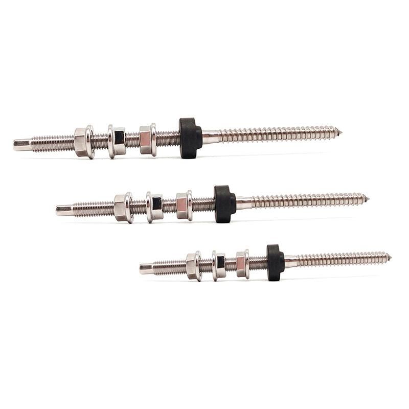Ss201 SS304 M10 Double Head Dowel Screw for Solar Roof Mounting