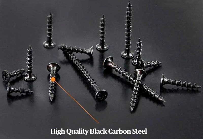 Black Oxide/Phosphated Finsh Bugle Head Coares/Fine Thread Drywall Screw/Wood Screw Made in China