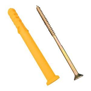 Nylon Plastic Expansion Anchor with Self Drilling Screw