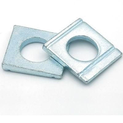 Made in China Zinc Coating Steel GB 853 DIN434 Square Taper Washers for Slot Section