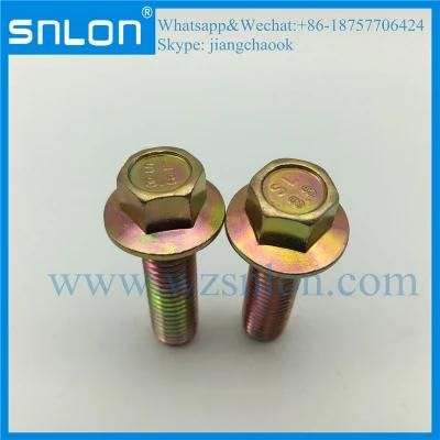 High Quality Titanium Hexagon Head Bolt with Flange