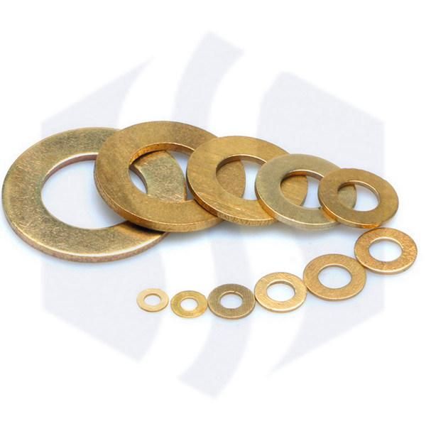 White Blue Zp Flat Washer in C1045 C1035 DIN125 F436 DIN9021