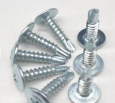 Drilling SDS Point Flat Head Wafer Screw 4.2mm 4.8mm