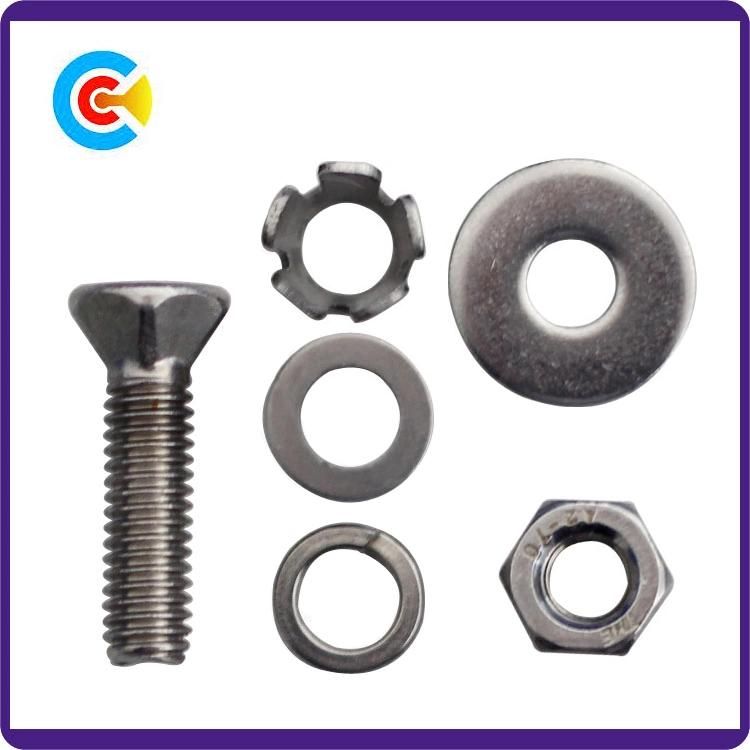 Stainless Steel Galvanized Special Shaped Countersunk Head Screws