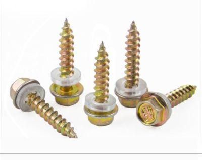 Hex Screws Self-Tapping Screws with Hex Flange Head