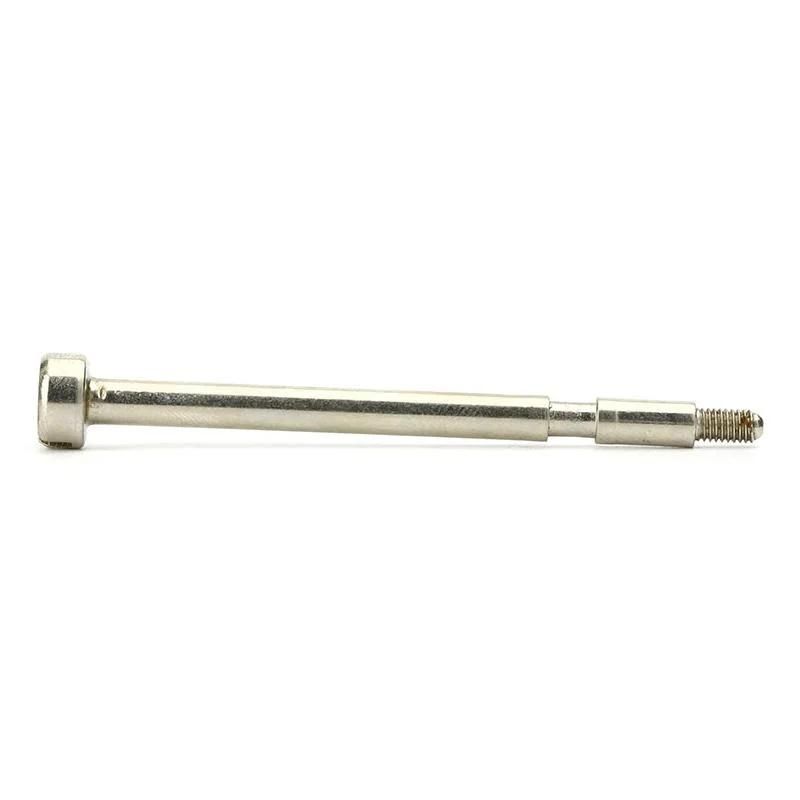 China Suppliers Cap Head Step Carbon Steel Nickel Plated Slotted Shoulder Screws