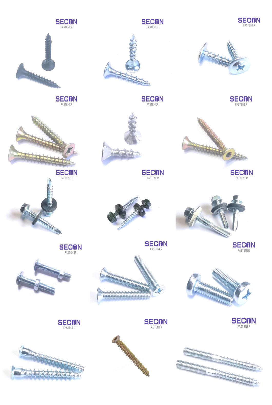 China Screw Factory Supply Wood Screw/Drywall Screw/Drilling Screw/Machine Screw/Hex Large Coach Screw DIN571/Chipboard Screw/Confirmat Screw/Furniture Screw