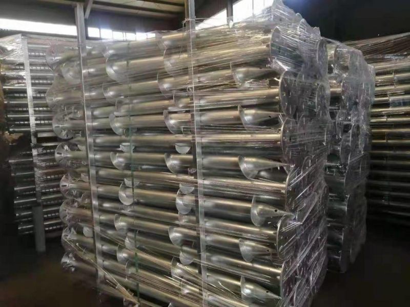 Helical Ground Anchor Screw Piles for Foundations