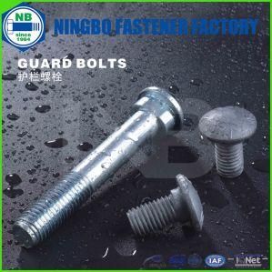 ANSI/ASTM/ASME Guard Bolt A307 Cr+3 Blue White Zinc Plated Grade a