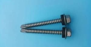 Hex Head Screw with Zinc Plated 8# *1&prime;&prime;, 1 1/2, 2&prime;&prime;, Good Quality