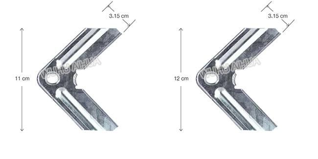 HVAC System Parts TDF Duct Flange Corner