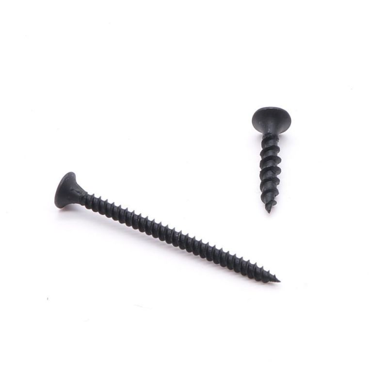 Black Self Tapping Phosphating Drywall Screws with Bugle Head